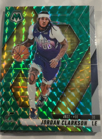 2020 Panini Mosaic #30 Jordan Clarkson — front