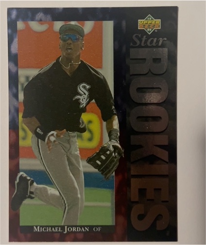 1994 Upper Deck Star Rookies #1 Michael Jordan — front