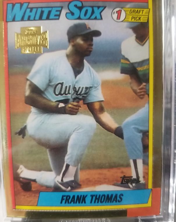 1990 Topps Archives #1 Frank Thomas — front