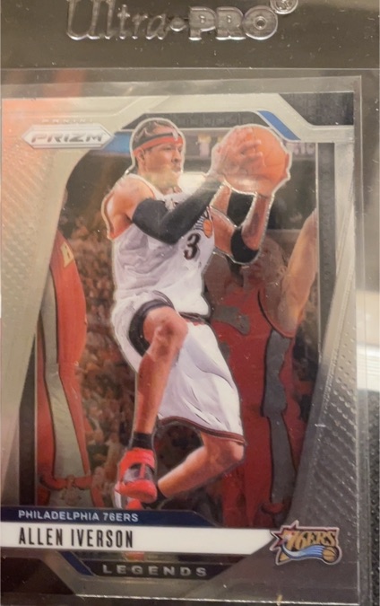 2009-10 Panini Prizm #1 Allen Iverson — front