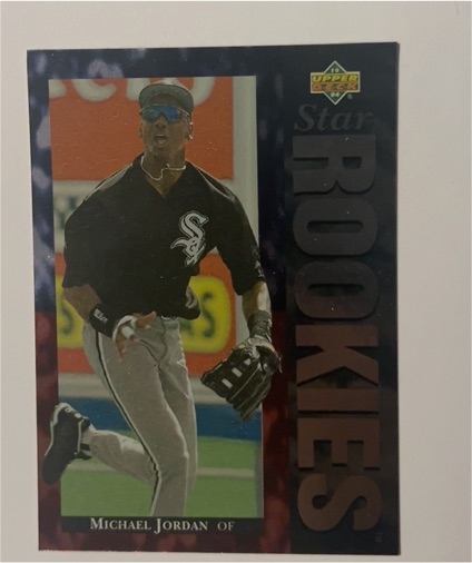1994 Upper Deck Star Rookies Michael Jordan — front