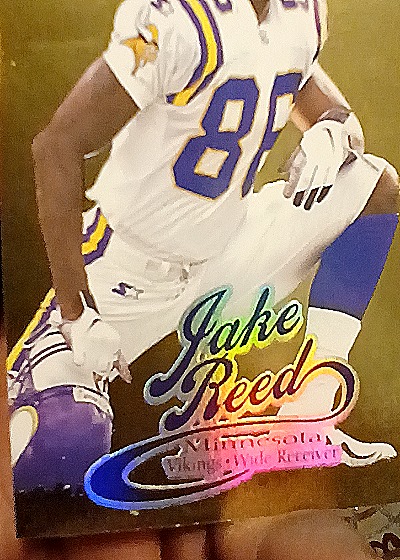1990 Minnesota Vikings Jake Reed — front