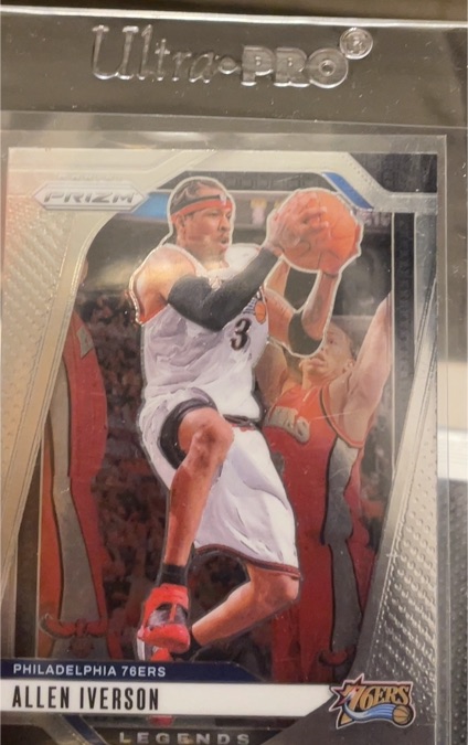 2019 Panini Prizm #3 Allen Iverson — front