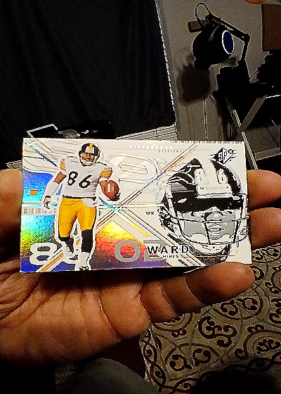 2001 SPx #86 Hines Ward — front