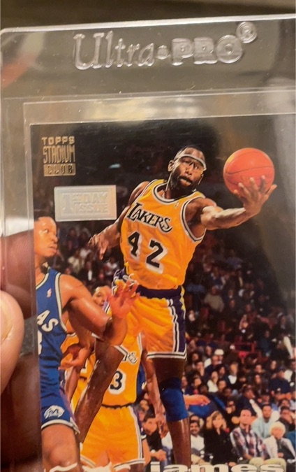 1990 Topps Stadium Club #42 James Worthy — front