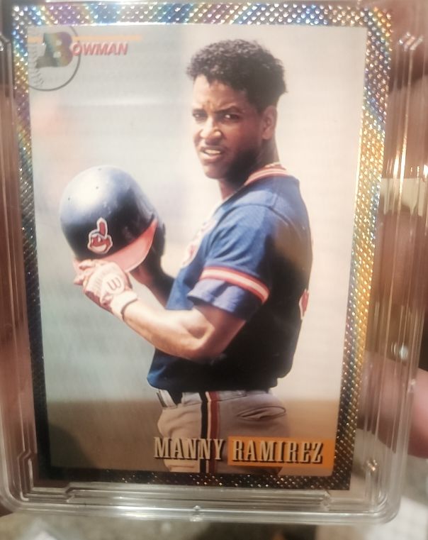 1993 Bowman #547 Manny Ramirez — front