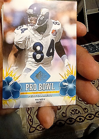 1998 SP Pro Bowl Performers #PB1 Randy Moss — front