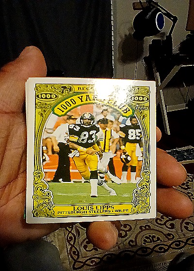 1987 Topps 1000 Yards #1000 Louis Lipps — front