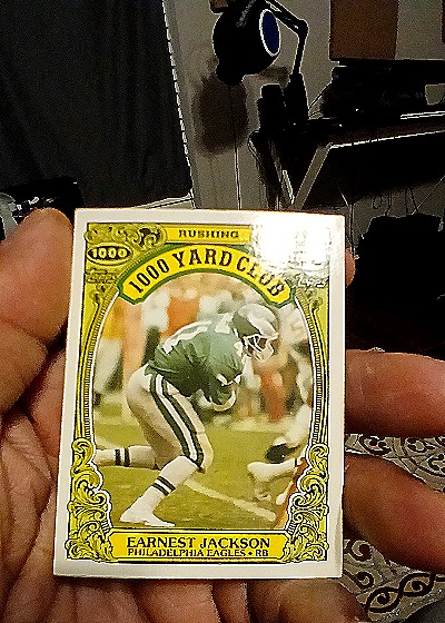 1973 Topps #1000 Earnest Jackson 1000 Yard Club — front