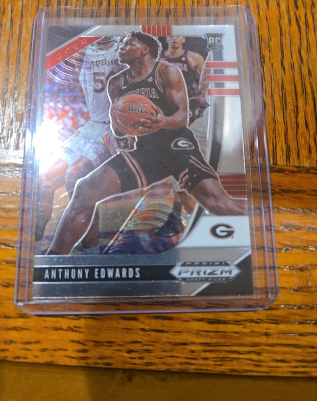 2019 Panini Prizm Draft Picks #RC Anthony Edwards — front