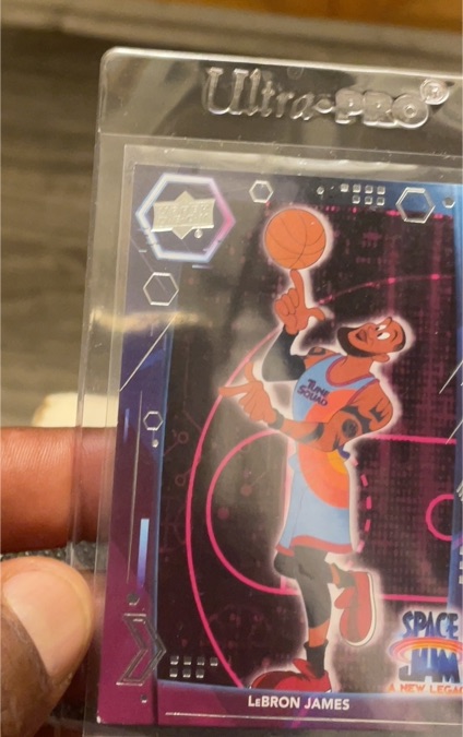2021 Upper Deck Space Jam: A New Legacy #1 LeBron James — front