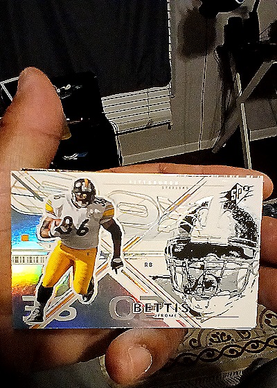 1996 SP Authentic #86 Jerome Bettis — front