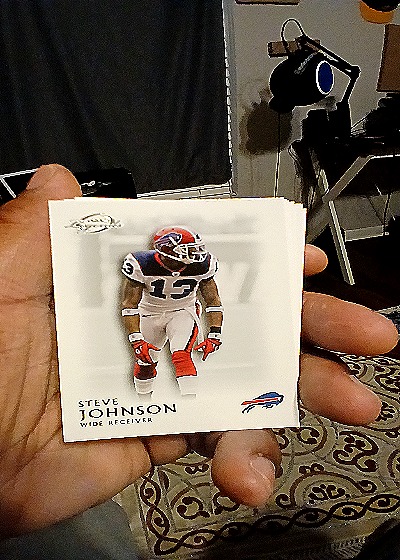 2012 Topps Sterling #13 Steve Johnson — front