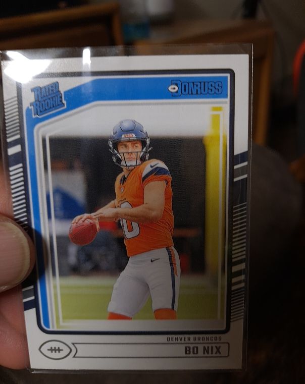 2023 Donruss #Rookie Bo Nix — front