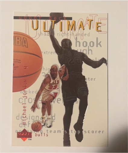 1994 Upper Deck Ultimate #1 Michael Jordan — front