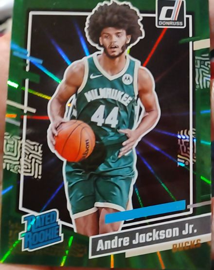 2021 Donruss #44 Andre Jackson Jr. — front
