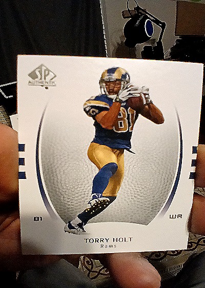 2000 SP Authentic #81 Torry Holt — front