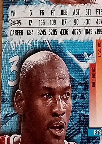 1995 Upper Deck Michael Jordan Chicago Bulls — front