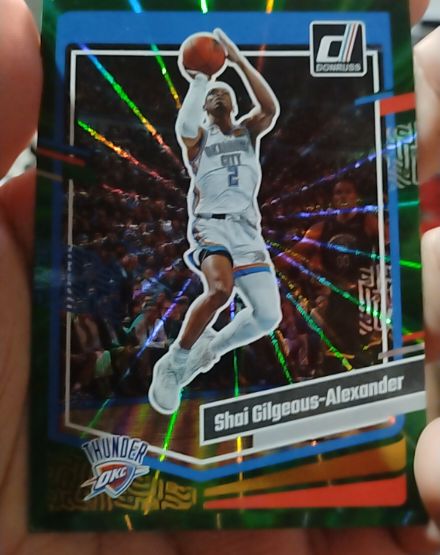 2021 Donruss #2 Shai Gilgeous-Alexander — front