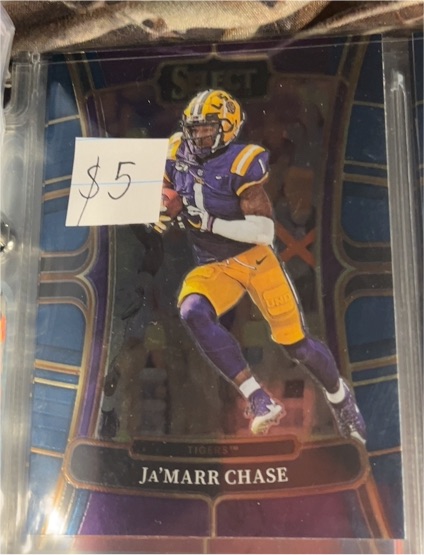 2020 Panini Select #7 Ja'Marr Chase — front
