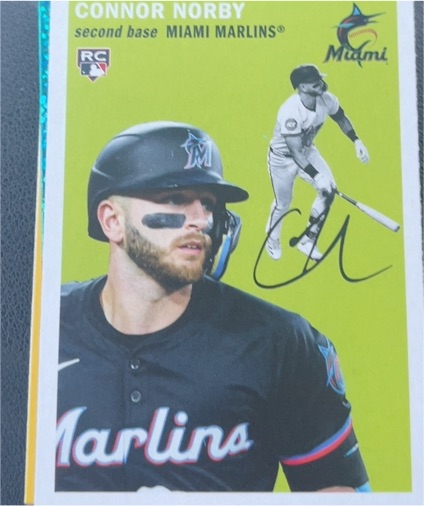 2023 Topps Heritage #RC Connor Norby — front