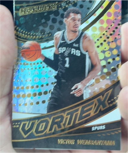 2023 Panini Vortex Victor Wembanyama — front