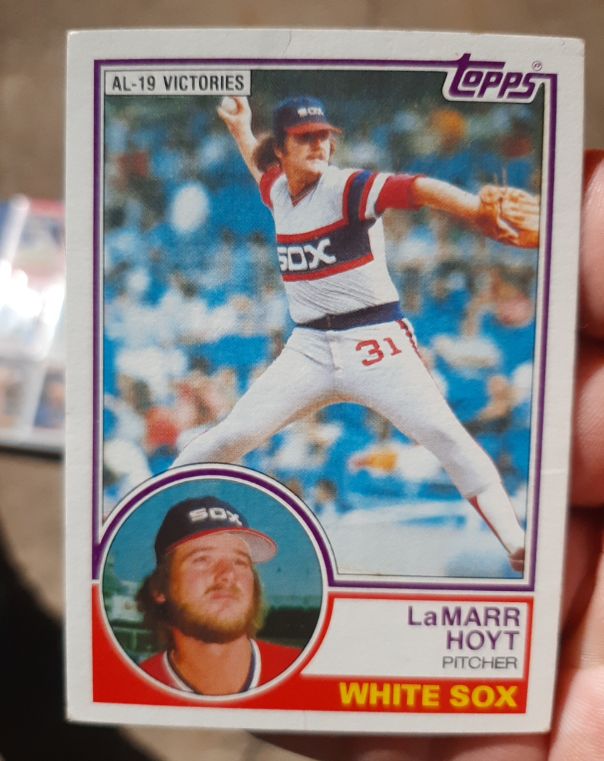 1982 Topps AL-19 LaMarr Hoyt — front