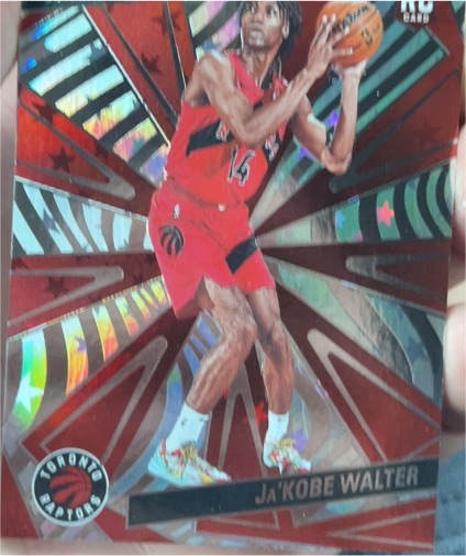 2022 Panini Red Disk #RD-01 Ja'Kobe Walter — front
