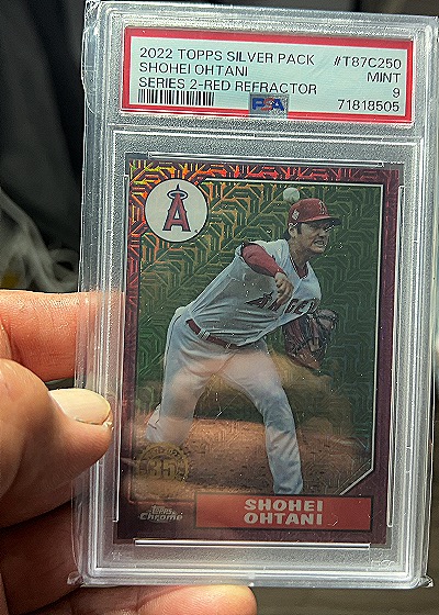 2022 Topps Silver Pack #T87C250 Shohei Ohtani — front