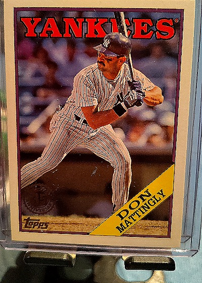 1988 Topps #72 Don Mattingly — front