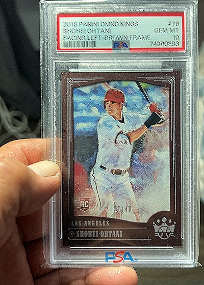 2018 Panini Diamond Kings #76 Shohei Ohtani — front