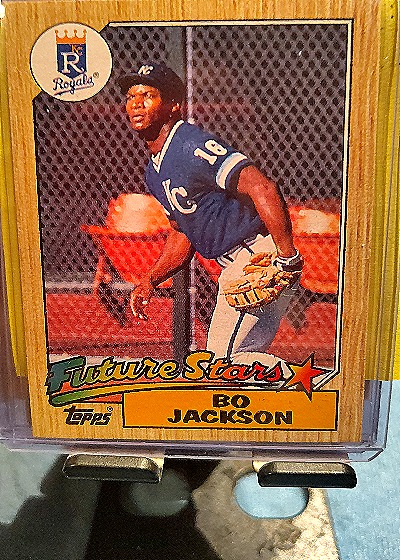 1987 Topps #50 Bo Jackson — front