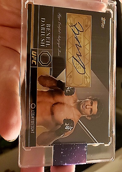 2020 Topps UFC Beneil Dariush Autograph — front
