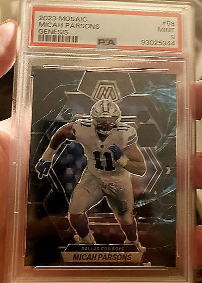 2023 Mosaic #58 Micah Parsons — front