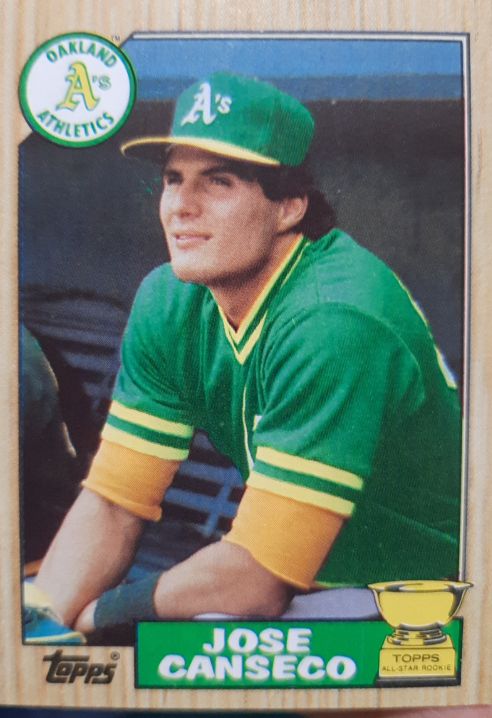 1986 Topps #98 Jose Canseco — front