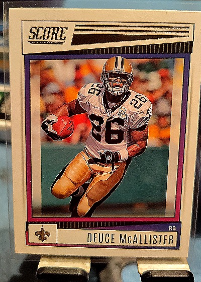 2022 Score #63 Deuce McAllister — front