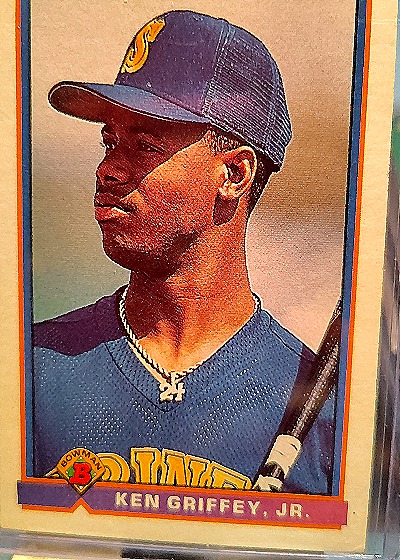 1989 Bowman #548 Ken Griffey, Jr. — front