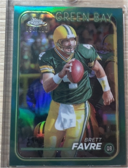 1997 Topps Chrome #250 Brett Favre — front