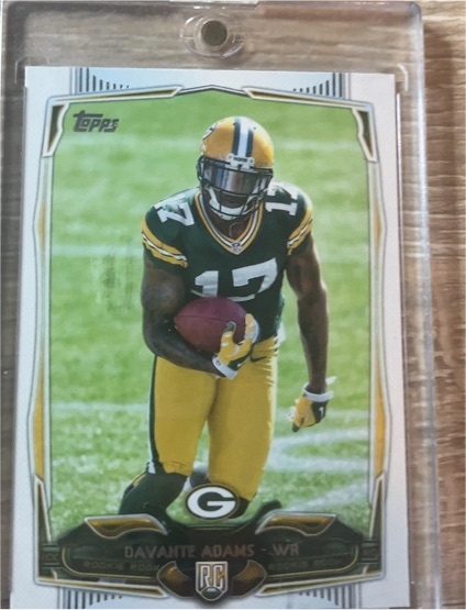 2014 Topps #17 Davante Adams — front