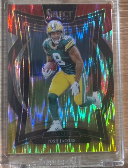 2022 Panini Select #8 Josh Jacobs — front