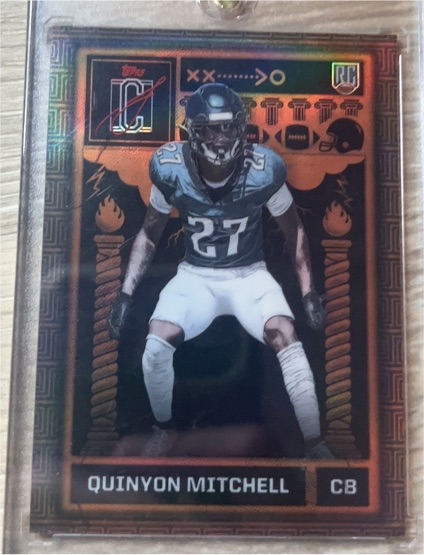 2022 Topps Chrome Legacy #CL-27 Quinyon Mitchell — front