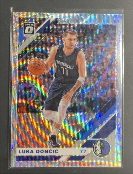 2020 Donruss Optic #77 Luka Dončić — front
