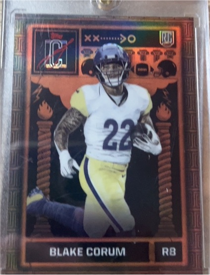 2022 Panini Illusions Blake Corum RC — front