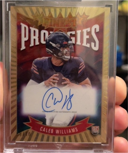 2023 Panini Finest Prodigies #FPA-CW Caleb Williams — front