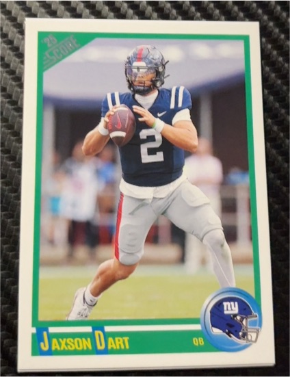 2023 Score #25 Jaxson Dart — front