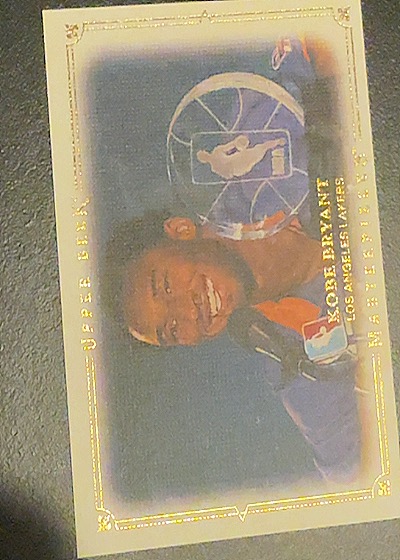 1996 Upper Deck #1 Kobe Bryant — front