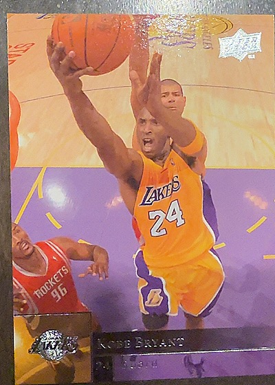 1996 Upper Deck #1 Kobe Bryant — front