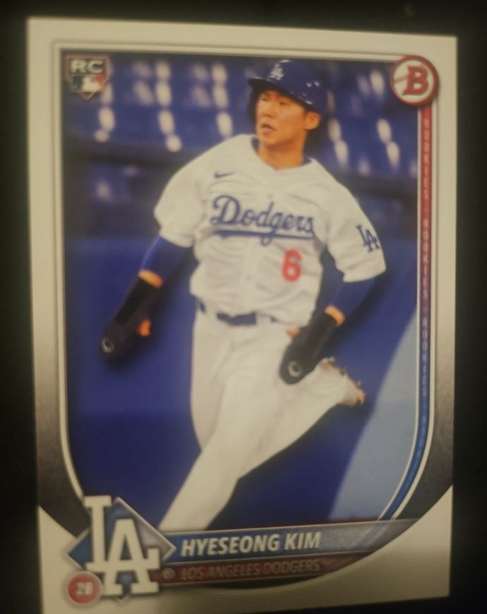 2023 Bowman #20 Hyeseong Kim — front