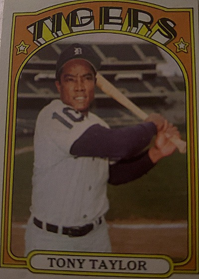 1972 Topps #100 Tony Taylor — front