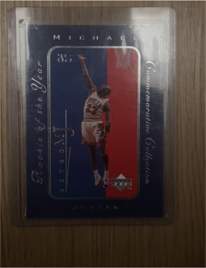 1994 Upper Deck Michael Jordan #85 Rookie of the Year Commemorative Collection — front